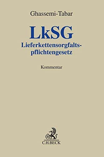 Stock image for Lieferkettensorgfaltspflichtengesetz for sale by Revaluation Books