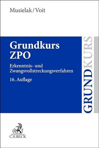 Imagen de archivo de Grundkurs ZPO a la venta por GreatBookPrices