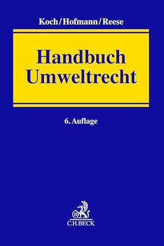Stock image for Handbuch Umweltrecht for sale by Revaluation Books