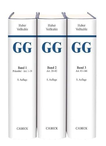 Grundgesetz Gesamtwerk: Kommentar. In 3 Bänden - Mangoldt, Hermann von/ Klein, Friedrich/ Starck, Christian