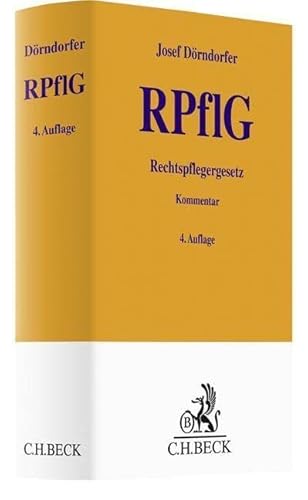 9783406796531: Rechtspflegergesetz