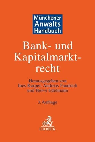 Stock image for Münchener Anwaltshandbuch Bank- und Kapitalmarktrecht for sale by GreatBookPricesUK