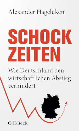 Stock image for Schock-Zeiten: Wie Deutschland den wirtschaftlichen Abstieg verhindert (Beck Paperback) for sale by medimops