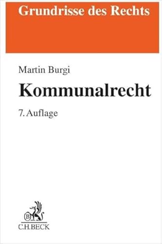 Stock image for Kommunalrecht for sale by PBShop.store US