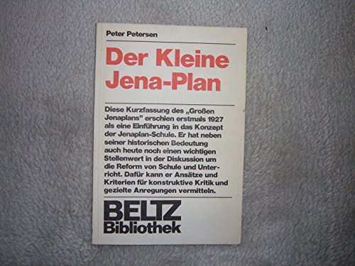 Beispielbild für Der Kleine Jena- Plan. zum Verkauf von medimops