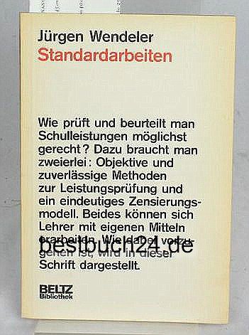 Beispielbild fr Standartarbeiten zum Verkauf von Eichhorn GmbH