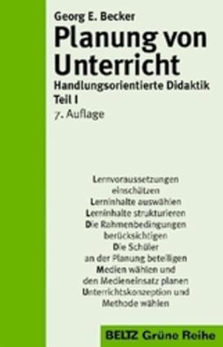 Stock image for Planung von Unterricht for sale by medimops