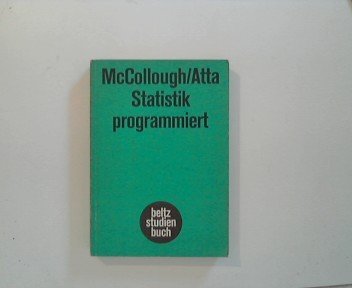 Stock image for Statistik programmiert. Ein Grundkurs zum Selbstunterricht for sale by medimops