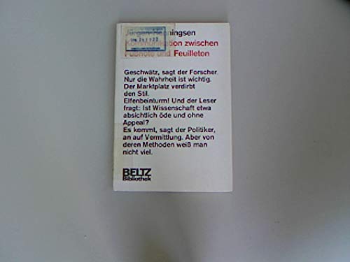 Beispielbild fr Kommunikation zwischen Funote und Feuilleton. zum Verkauf von medimops