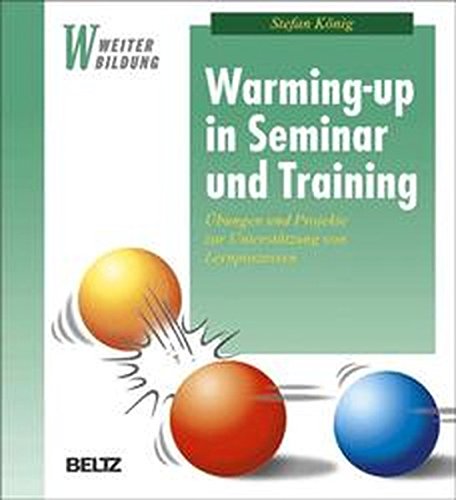 Imagen de archivo de Warming-up in Seminar und Training a la venta por medimops