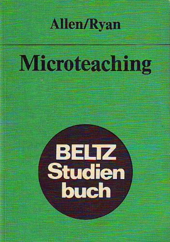 9783407510419: Microteaching. (Beltz Studienbuch)