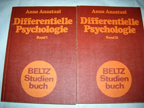 Beispielbild fr Beltz-Studienbuch Bd. 1. Differentielle Psychologie zum Verkauf von NEPO UG