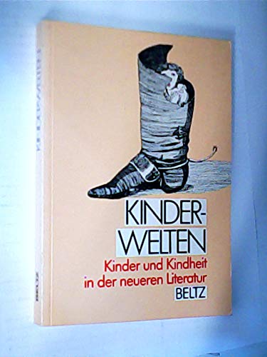 9783407566027: Kinderwelten. Kinder und Kindheit in der neueren Literatur. Festschrift fr Klaus Doderer