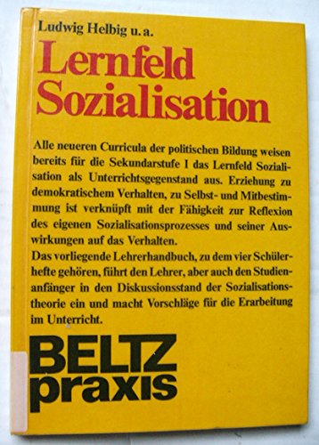 Lernfeld Sozialisation. Lehrerhandbuch