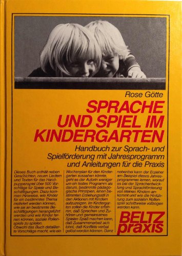 Beispielbild fr Sprache und Spiel im Kindergarten zum Verkauf von medimops