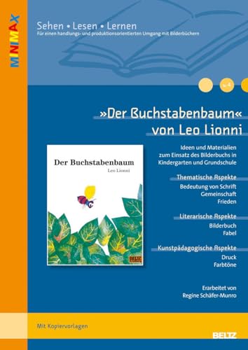 9783407627643: Der Buchstabenbaum von Leo Lionni: Ideen und Materialien zum Einsatz des Bilderbuchs in Kindergarten und Grundschule. Mit Kopiervorlagen. Lesen - Verstehen - Lernen