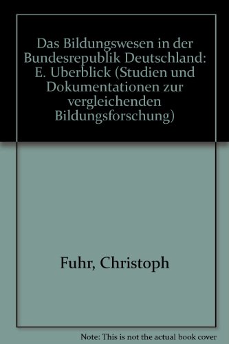 Das Bildungswesen in der Bundesrepublik Deutschland