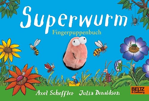 9783407757524: Superwurm-Fingerpuppenbuch: Vierfarbiges Pappbilderbuch