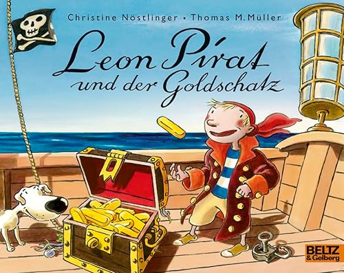 Leon Pirat und der Goldschatz / Christine Nöstlinger ; Thomas M. Müller / Minimax - Nöstlinger, Christine und Thomas Müller