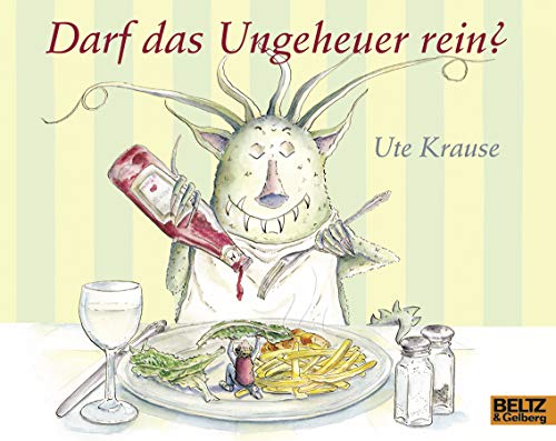 Beispielbild fr Darf das Ungeheuer rein?: vierfarbiges Bilderbuch (MINIMAX) zum Verkauf von medimops