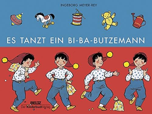 Beispielbild fr Es tanzt ein Bi-Ba-Butzemann: Vierfarbiges Pappbilderbuch zum Verkauf von medimops