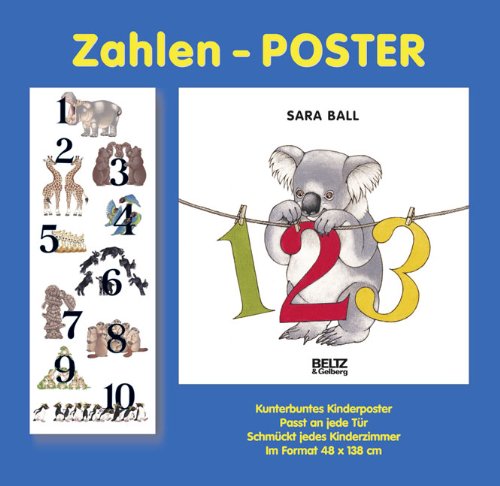 Zahlen-Poster: Vierfarbiges Plakat gefalzt auf Buchformat - Ball, Sara
