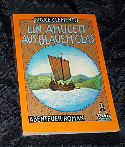 Ein Amulett aus blauem Glas