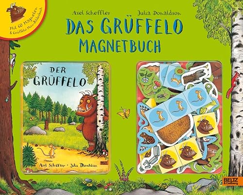 9783407794253: Der Grffelo. Das Grffelo Magnetbuch: Vierfabiger Spielbuch-Koffer