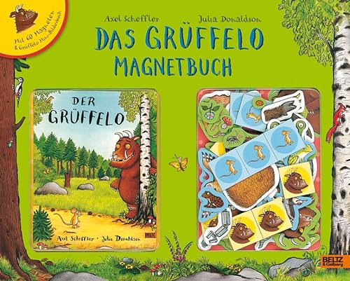 9783407794253: Der Grffelo. Das Grffelo Magnetbuch: Vierfabiger Spielbuch-Koffer