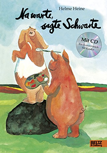 9783407795007: Na warte, sagte Schwarte: Vierfarbiges Bilderbuch mit CD