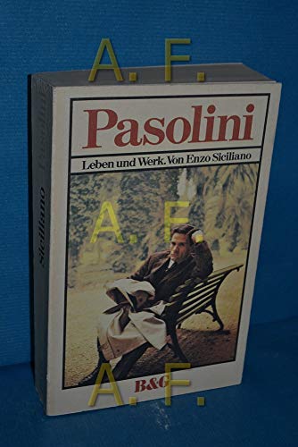 Imagen de archivo de Pasolini. Leben und Werk a la venta por medimops