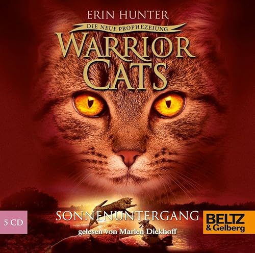 Warrior Cats - Die neue Prophezeiung. Sonnenuntergang: II, Folge 6, gelesen von Marlen Diekhoff, 5 CDs in der Multibox, 6 Std. 6 Min. - Hunter, Erin