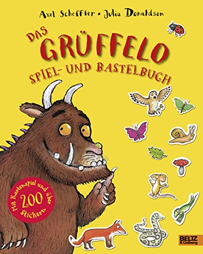 Beispielbild fr Das Grffelo Spiel- und Bastelbuch: Mit Kartenspiel und ber 200 Stickern zum Verkauf von medimops