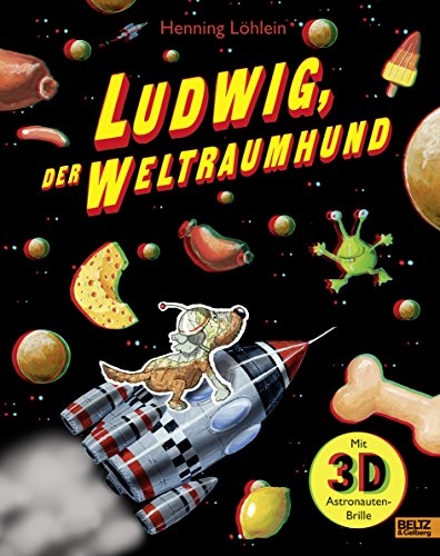 Imagen de archivo de Ludwig, der Weltraumhund: 3D-Bilderbuch a la venta por medimops