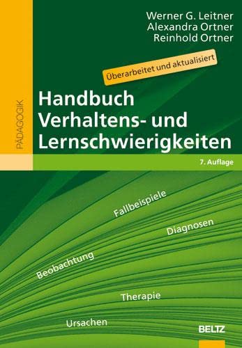 Stock image for Handbuch Verhaltens- und Lernschwierigkeiten for sale by medimops