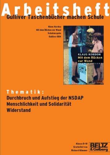 Mit dem RÃ¼cken zur Wand. Arbeitsheft (9783407991119) by Richard Klimmer