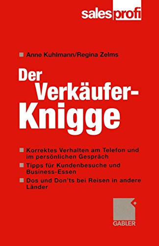 Beispielbild fr Der Verkufer-Knigge zum Verkauf von medimops