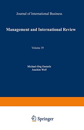 Stock image for Management International Review: Evolution and Revolution in International Management: A Topic and a Discipline in Transition (mir Special Issue) for sale by Lucky's Textbooks