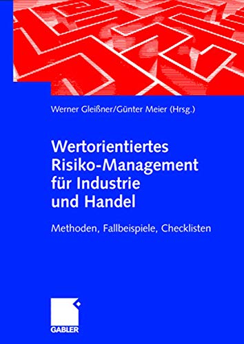 Beispielbild fr Wertorientiertes Risikomanagement fr Industrie und Handel - Methoden, Fallbeispiele, Checklisten [Gebundene Ausgabe] von Werner Gleiner Kreditrisikomodelle Risikomanagement Risiko-Methoden Risk-Management-Informationsystem Wertorientiertes Management wertorientierte Unternehmensfhrung Wirtschaft Betriebswirtschaft Management Handel Wirtschaftswissenschaften Manager Wirtschaftslehre Management Industrie Dieses umfassende Nachschlagewerk erlutert praxiserprobte Methoden und Vorgehensweisen, wie Risikomanagementsysteme in der Praxis aufgebaut werden knnen. Mit Fallbeispielen, Checklisten und Lsungsvorschlgen zu den verschiedenen Branchen. Dr. Werner Gleiner, Diplom-Wirtschaftsingenieur, ist geschftsfhrender Gesellschafter der RMCE RiskCon GmbH & Co. KG und Vorstand der Strategie-Beratungsgesellschaft FutureValue Group AG. Seine Beratungsschwerpunkte sind branchenbergreifend Risikomanagement und Strategieentwicklung sowie Entwicklung integrierter, wertorientierter Unternehmensst zum Verkauf von BUCHSERVICE / ANTIQUARIAT Lars Lutzer