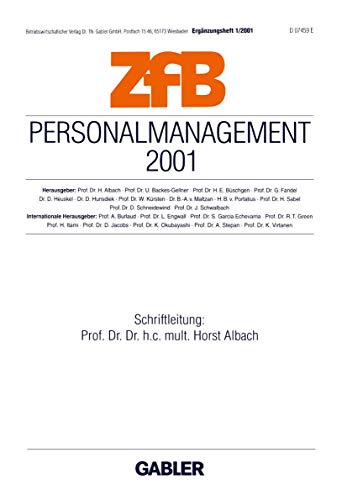 Stock image for Personalmanagement 2001 for sale by Books Puddle