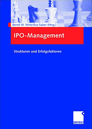 Beispielbild fr IPO-Management. Strukturen und Erfolgsfaktoren zum Verkauf von medimops