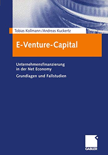 Beispielbild fr E-Venture-Capital zum Verkauf von medimops