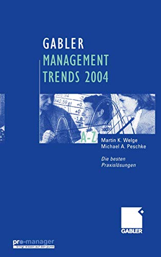 Imagen de archivo de Gabler Management Trends 2004 a la venta por Chiron Media