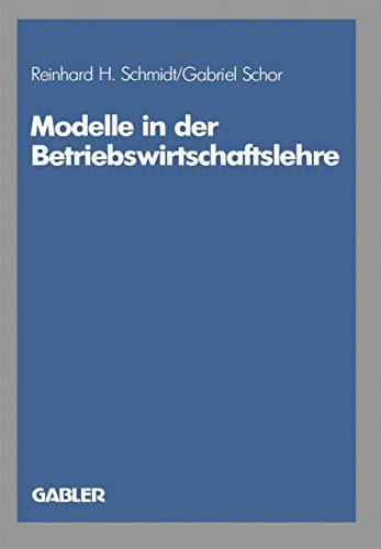 Beispielbild fr Modelle in der Betriebswirtschaftslehre zum Verkauf von Chiron Media