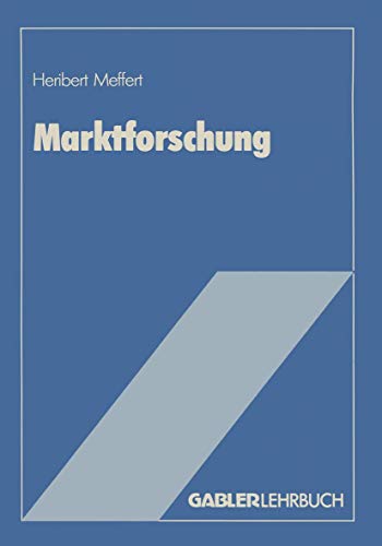 9783409136068: Marktforschung: Grundri mit Fallstudien