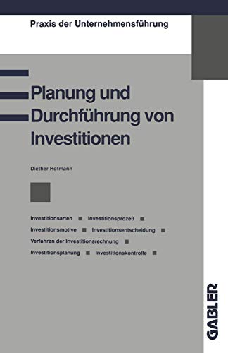 Stock image for Planung Und Durchfuhrung Von Investitionen for sale by Chiron Media