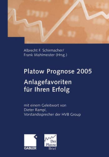 Beispielbild fr Platow Prognose 2005 zum Verkauf von Online-Shop S. Schmidt