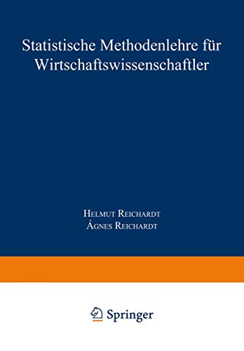 Beispielbild fr Statistische Methodenlehre fr Wirtschaftswissenschaftler zum Verkauf von medimops