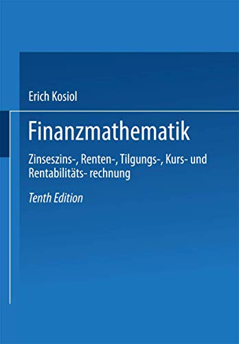 Stock image for Finanzmathematik for sale by Chiron Media