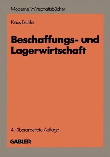 Imagen de archivo de Beschaffungs- und Lagerwirtschaft a la venta por medimops